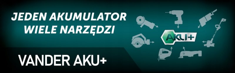FREZARKA Górnowrzecionowa akumulatorowa AKU+ 18V 6/8mm Przystawki Vander