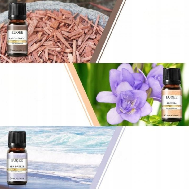 Olejek eteryczny Zestaw Olejków Zapachowych Naturalne Powietrze EUQE 6x10ml
