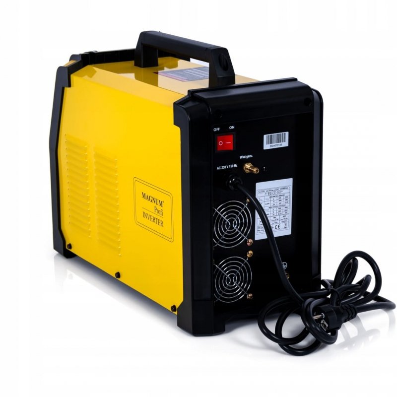 Spawarka inwertorowa MIG 202 EASY SYNERGIA MAGNUM 200A LCD FLUX IGBT