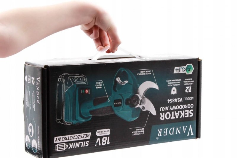 Sekator do gałęzi AKU 18V 4Ah VANDER VSA854