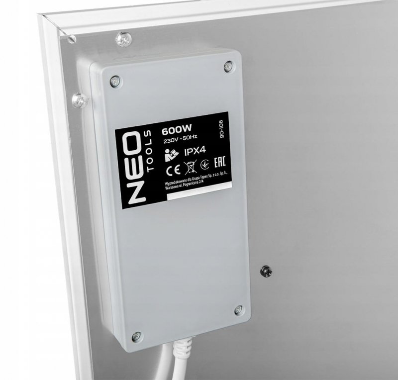 NEO 90-106 Panel grzewczy na podczerwień 600W WIFI