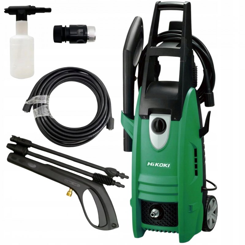Myjka Ciśnieniowa Hikoki AW130 - Moc 130 barów, 1600W + Komplet Akcesoriów