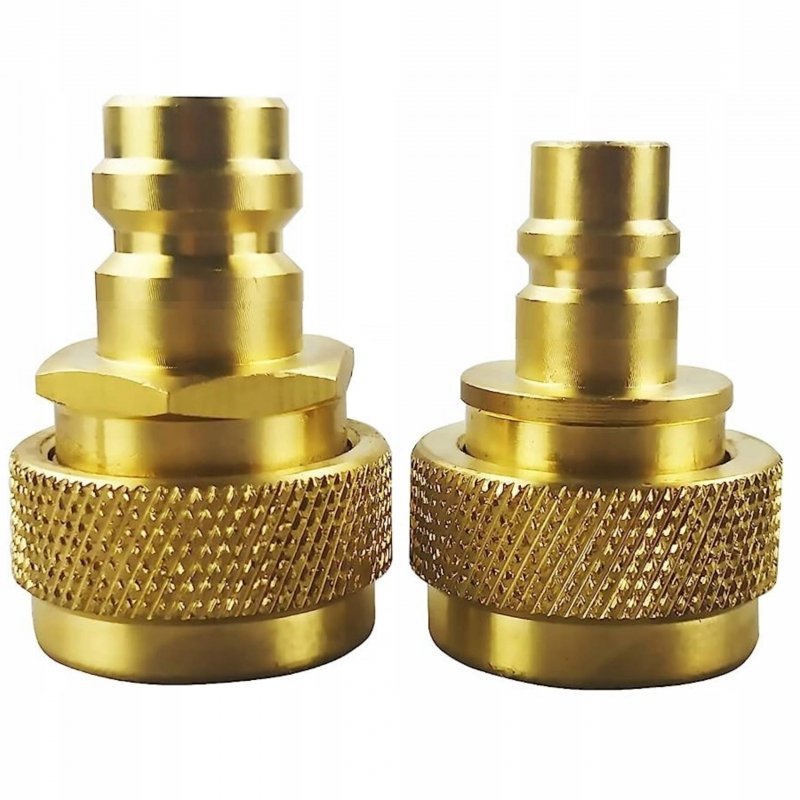Adaptery R1234yf na R134a zestaw do nabijania klimatyzacji HP + LP