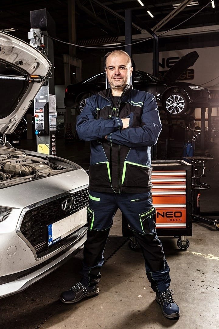 Spodnie robocze męskie monterskie BHP NEO roz.S