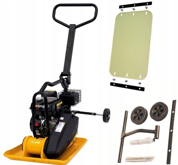 Zagęszczarka gruntu 5,5KM 63KG 11kN+MATA SMART365
