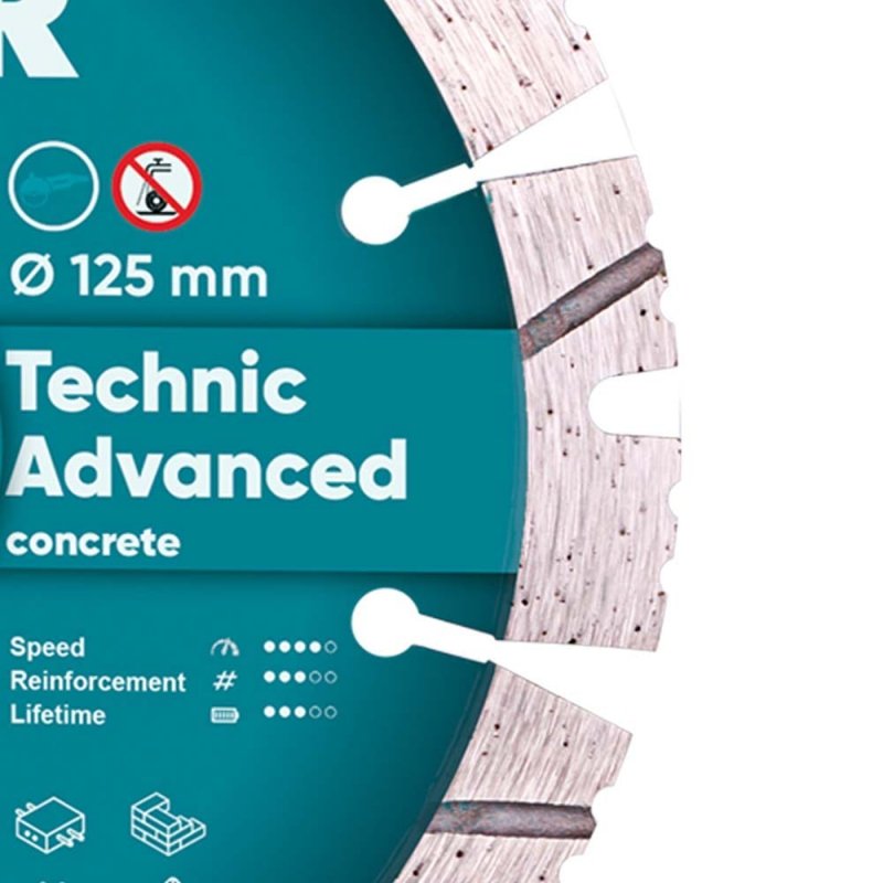 DISTAR Tarcza diamentowa 125mm TECHNIC ADVANCE