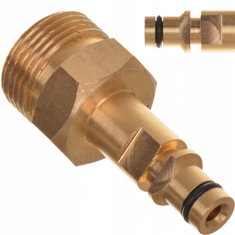 Adapter złączka węża do Karcher K2 K5 K7 Click M22 14mm Quick-Connect