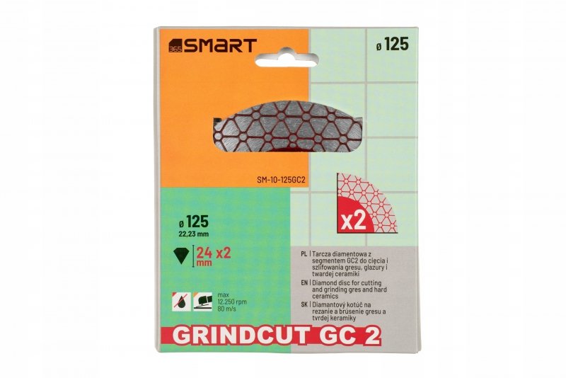 Tarcza diamentowa do cięcia i szlifu gresu Smart365 125 x22,2 mm