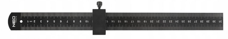 NEO 72-200 Linijka z ogranicznikiem, 30 cm