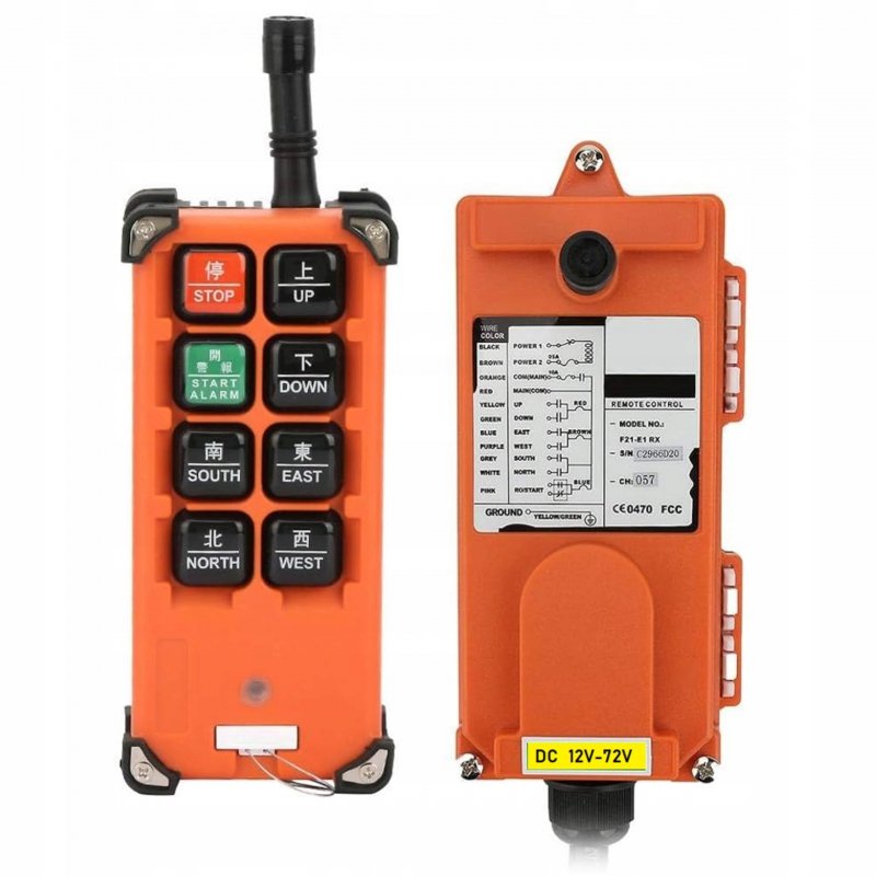 Bezprzewodowy sterownik WINDY DŹWIGU SUWNICY WCIĄGARKI CNC 12 24 36 72V