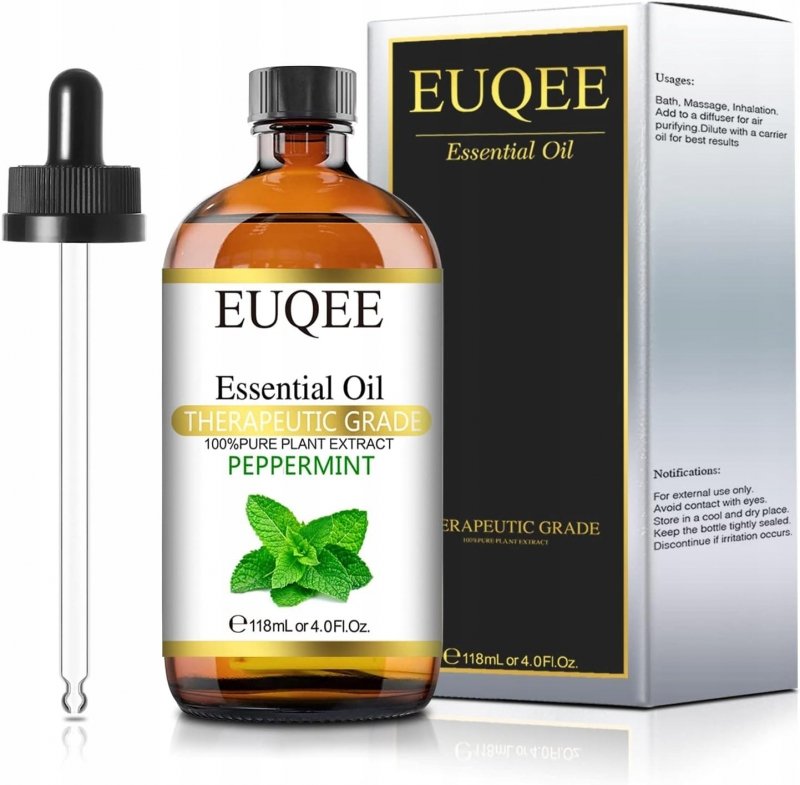 Olejek Eteryczny z Mięty Pieprzowej 118ml Naturalny 100% Bez Domieszek