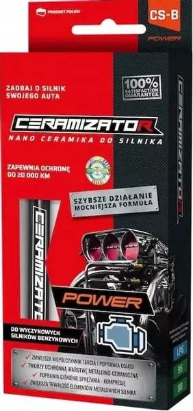 Ceramizer CERAMIZATOR CS-B POWER Mocniejsza Formuła do Silników Benzynowych