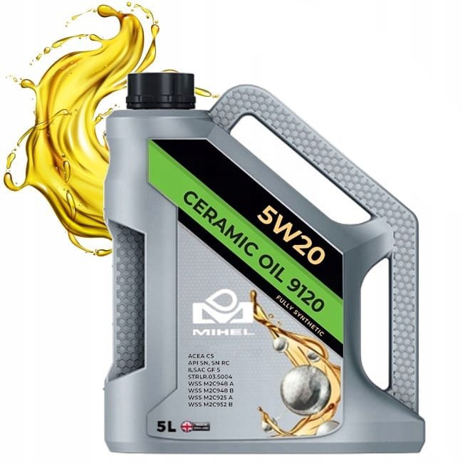 MIHEL Ceramic Oil 9120 5W20 OLEJ Ceramiczny 5L