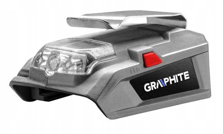 ZESTAW ELEKTRONARZĘDZI GRAPHITE 18V WKRĘTARKA ŁADOWARKA LATARKA AKU 2Ah