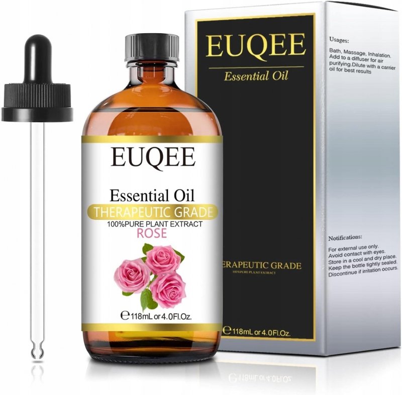 Olejek Eteryczny z Róży Różany 118ml Naturalny 100% Bez Żadnych Domieszek