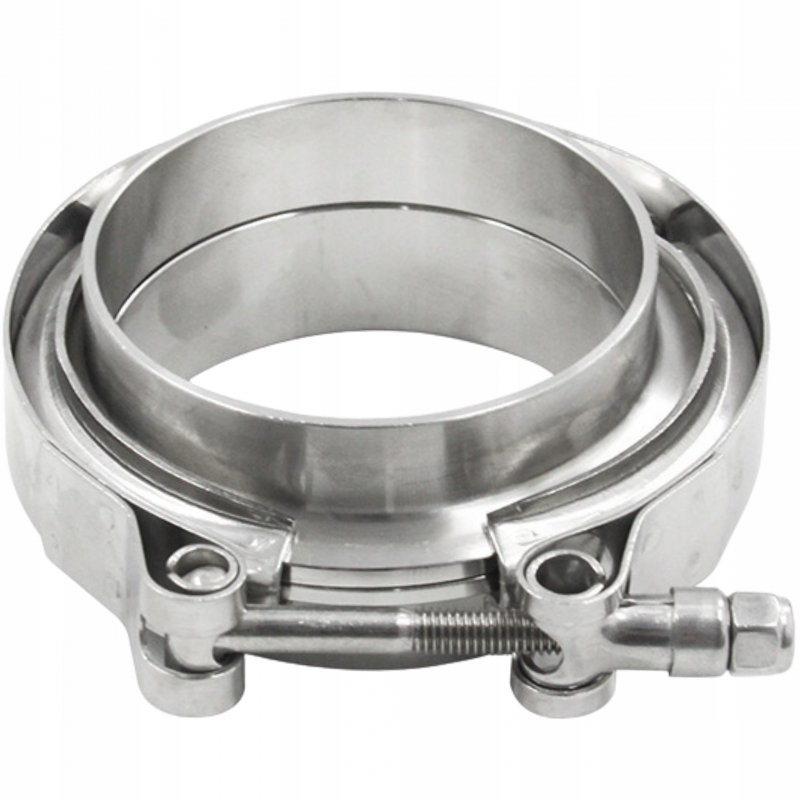 V-BAND Obejma 63 mm 2.5&quot; Łącznik do rur wydechu + Flansze