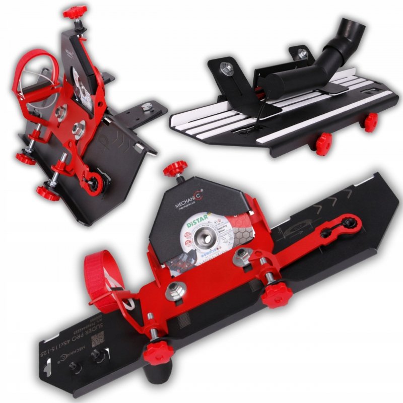 Przystawka do cięcia do płytek 45° Distar SLIDER PRO 2,0 + Tarcza EDGE 125