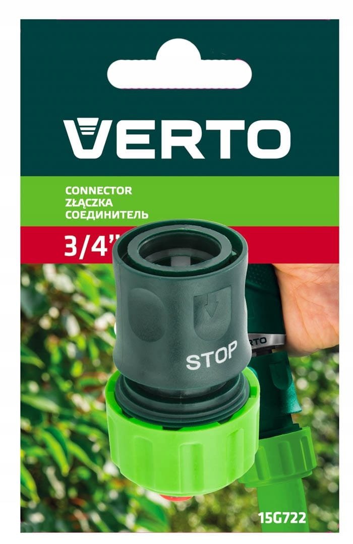 VERTO 15G723 Złączka STOP 3/4"
