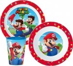 Zestaw naczyń obiadowy  Super Mario Bros 
