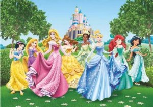 Fototapeta Disney Princess Księżniczki 360x254cm