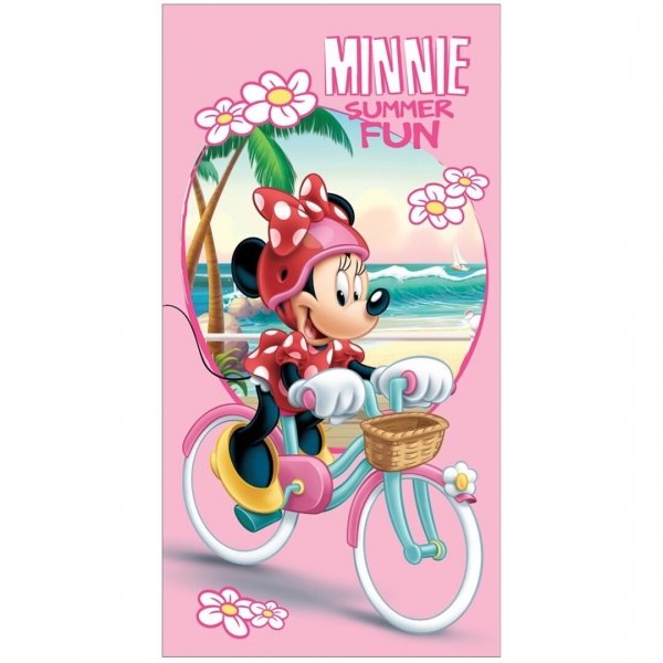  Ręcznik plażowy Myszka Mini 70x140cm Minnie Mouse