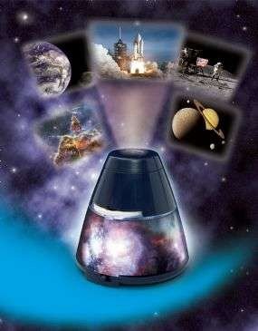 Lampka nocna i projektor slajdów NASA