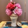 Pozłacany wazon na kwiaty ceramiczny złota waza z chińskiej porcelany na stół do salonu
