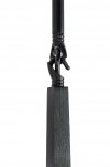 Lampa wisząca sufitowa Kandell 6 czarna - aluminium, szkło