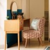 Elegancka Toaletka do makijażu z szufladkami i  lustrem Charles 