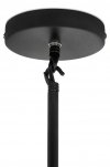 Lampa wisząca sufitowa Kandell 6 czarna - aluminium, szkło
