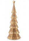 Choinka z tworzywa sztucznego złota dekoracja świąteczna