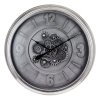 Zegar ścienny z widocznym mechanizmem elegancki wytworny zachwycający duży