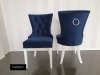 Krzesło tapicerowane z kołatką Dubaj kołatka/bez kołatki/pineski/bez pinesek