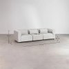Sofa modułowa 3-osobowa Fogiel w kolorze beżowym do salonu