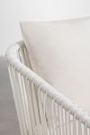 zestaw mebli ogrodowych ariza – sofa, fotel i stolik w komplecie