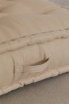 Bawełniana sofa modułowa 3 częściowa do salonu boho Daisy kolor kremowy