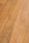 Okrągły stół do jadalni Chase 140 cm mango brązowy