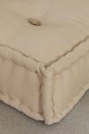 Bawełniana sofa modułowa 3 częściowa do salonu boho Daisy kolor kremowy