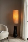 Lampa stojąca na podłogę Dion czarna ceramiczna