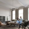 Lampa sufitowa nowoczesny czarny żyrandol TEDY lampa wisząca w stylu nowoczesnym 