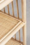 Regał rattanowy Alta naturalny boho śródziemnomorski 4 półki