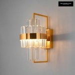 Lampa ścienna kinkiet Imperium złoty glamour 