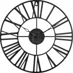 Zegar ścienny vintage czarny 36,5 cm