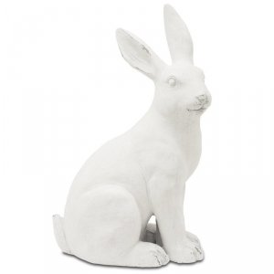 Figurka dekoracyjna królik z tworzywa sztucznego