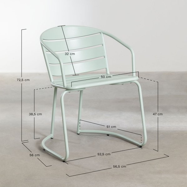 Metalowy zestaw ogrodowy zestaw mebli ogrodowych 2 krzesła i stolik 