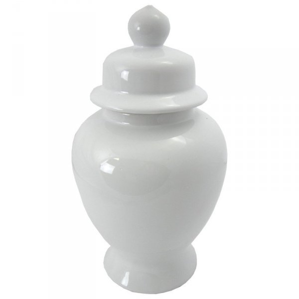Ceramiczna biała waza Blanca rozmiar L