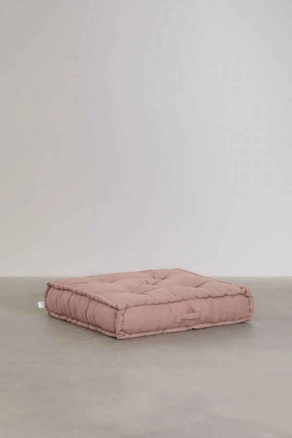 Bawełniana sofa modułowa 3 częściowa do salonu boho Daisy kolor różowy