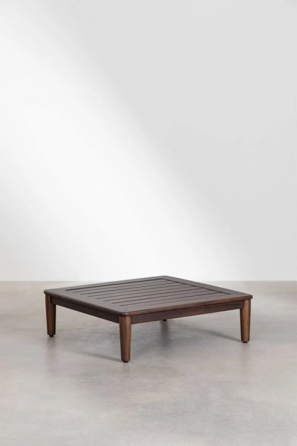 Modułowy Zestaw Ogrodowy Brown Sofa i Stolik Kawowy
