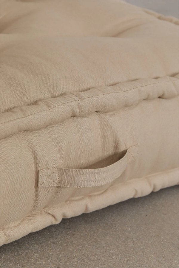 Bawełniana sofa modułowa 3 częściowa do salonu boho Daisy kolor kremowy