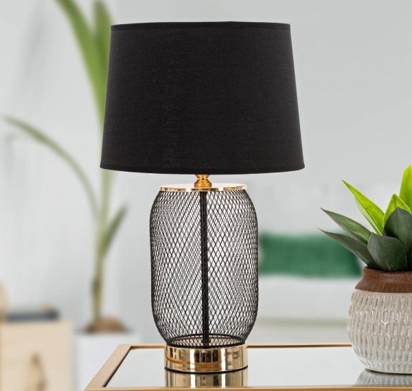 Lampa stołowa Gregory do salonu na stolik kawowy lub stolik nocny
